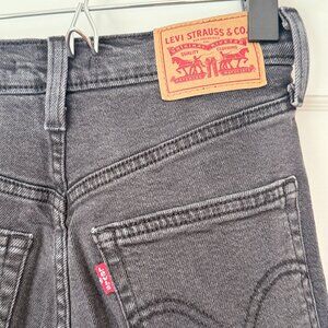 Levi's Ribcage Straight Ankle Women's Jeans I Black I Size 27